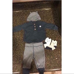 4 piece baby boy outfit